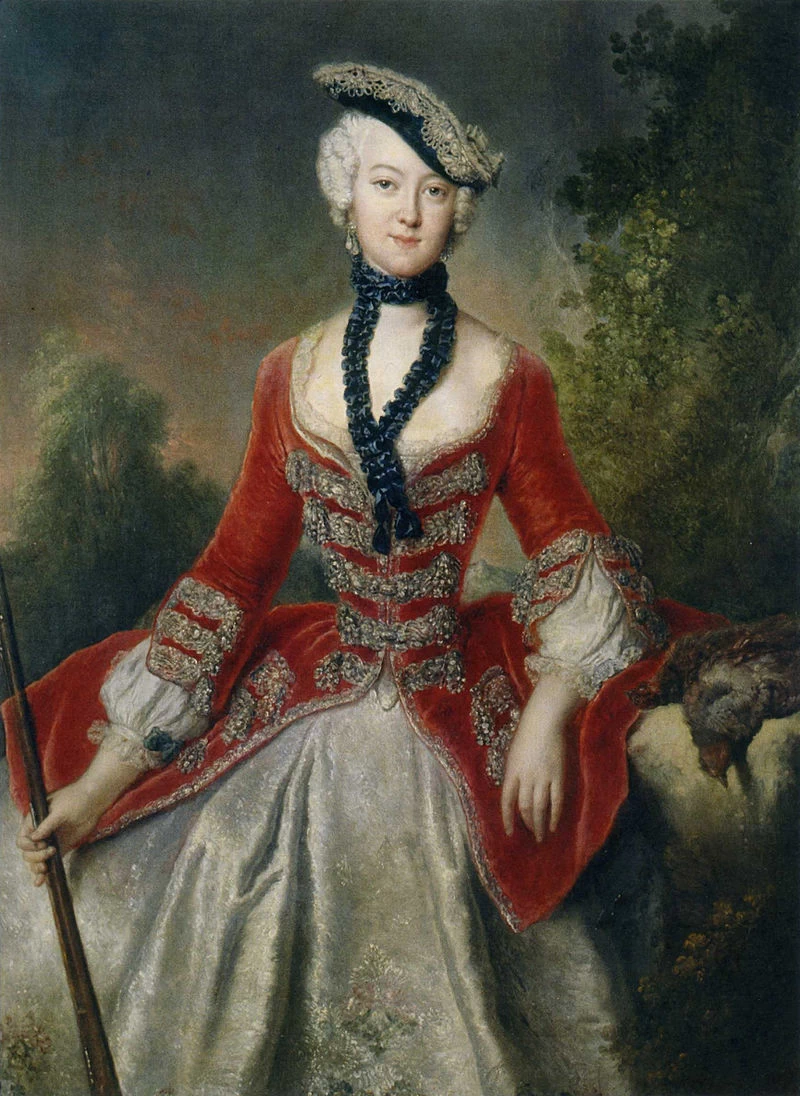 Ritratto di Grafin Sophie Marie von Voss